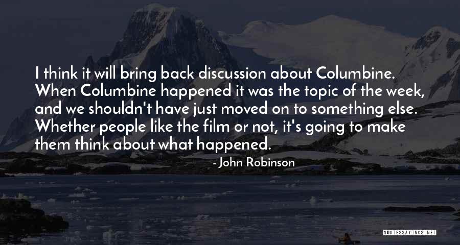 John Robinson Quotes 191972 John Robinson Quotes 191972