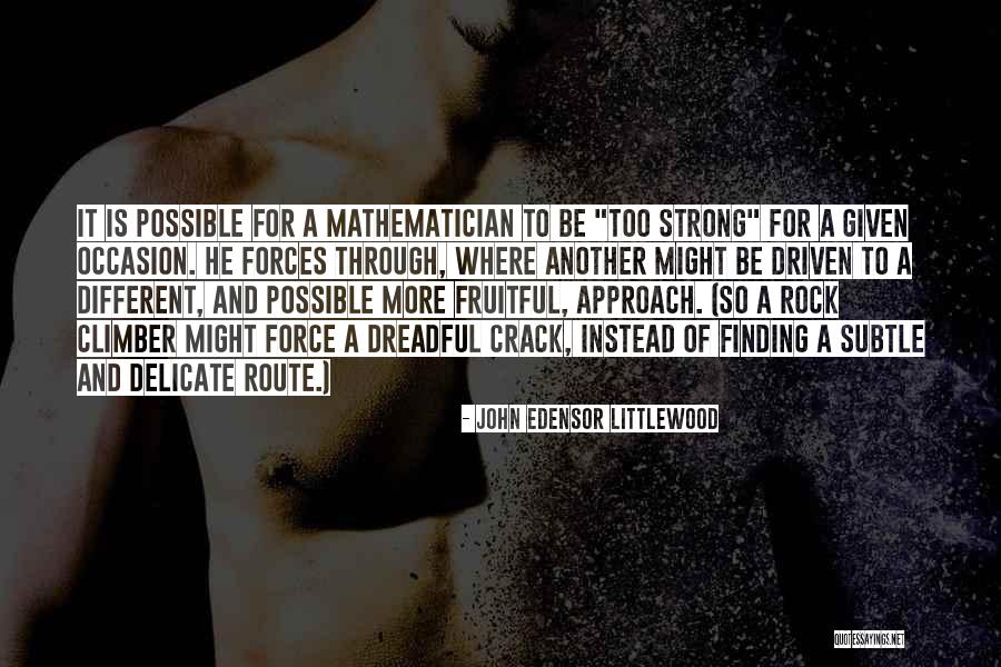 John Rock Quotes By John Edensor Littlewood John Rock Quotes By John Edensor Littlewood
