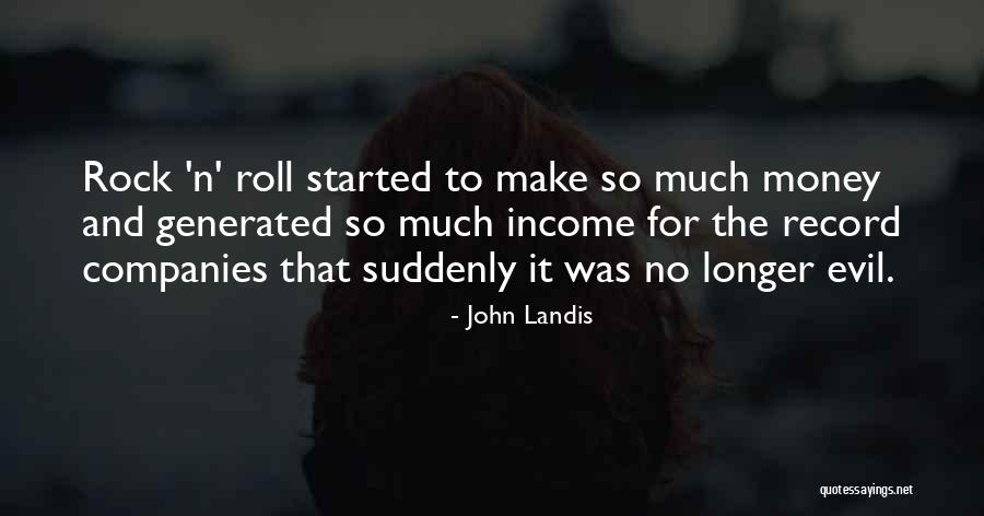 John Rock Quotes By John Landis John Rock Quotes By John Landis