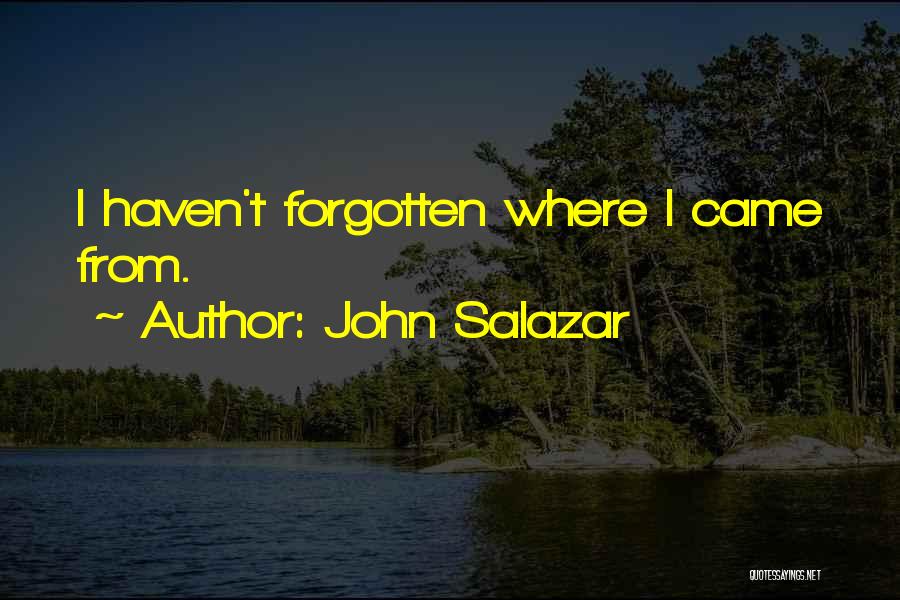 John Salazar Quotes 169607