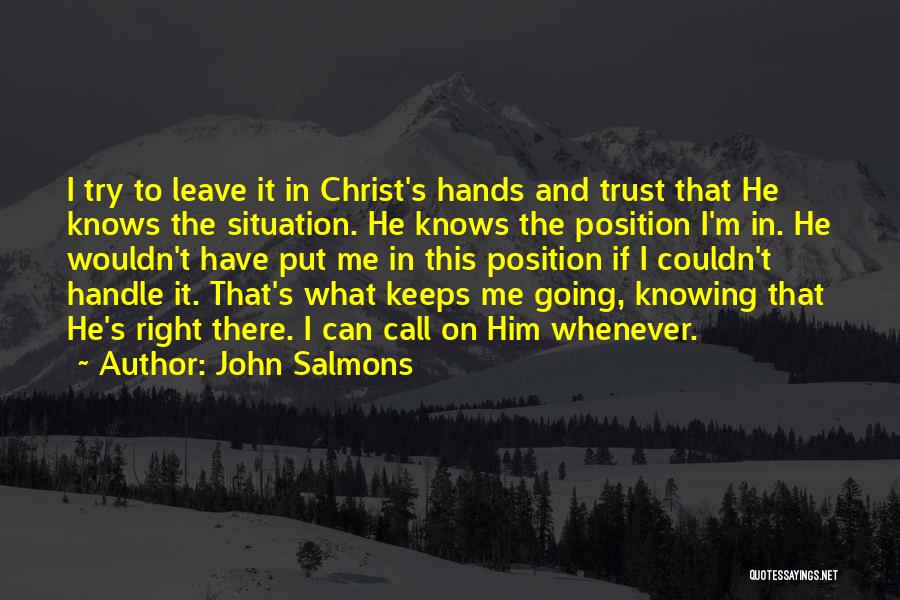 John Salmons Quotes 1053906