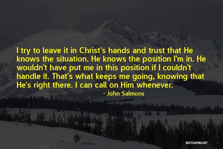 John Salmons Quotes 1053906 John Salmons Quotes 1053906