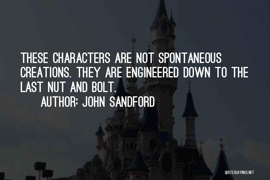 John Sandford Quotes 1124641