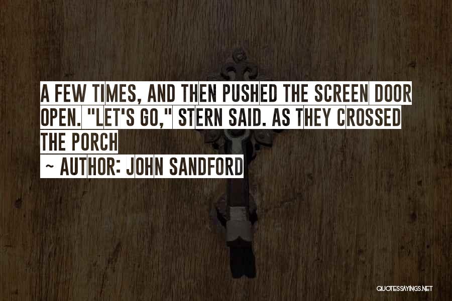 John Sandford Quotes 1222715