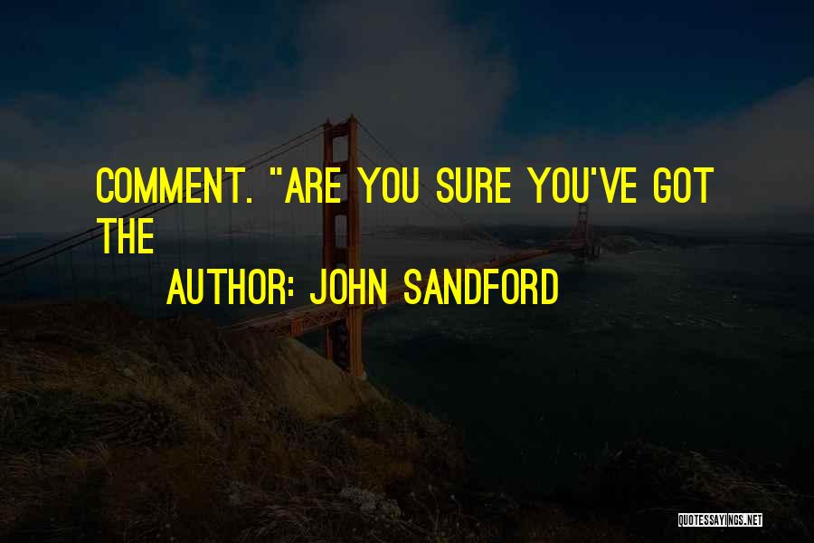 John Sandford Quotes 1979976