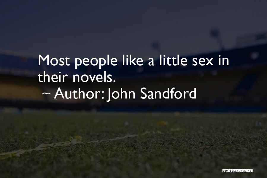 John Sandford Quotes 348555