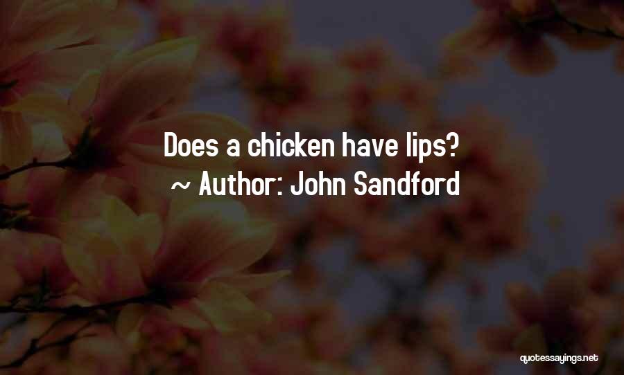 John Sandford Quotes 786107