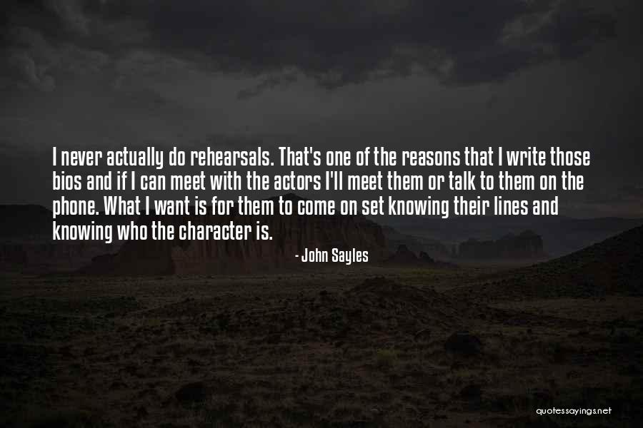 John Sayles Quotes 1794034