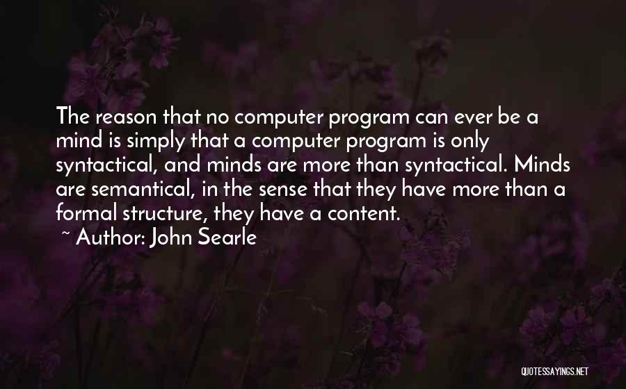 John Searle Quotes 593242