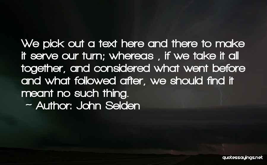 John Selden Quotes 1573305