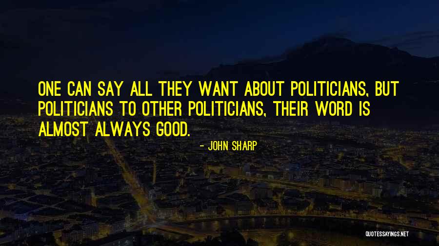 John Sharp Quotes 1881599