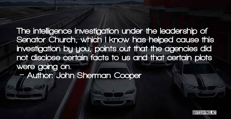 John Sherman Cooper Quotes 301794