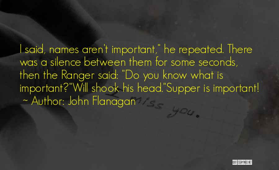 John Shook Quotes By John Flanagan