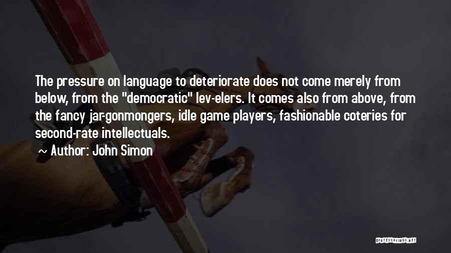 John Simon Quotes 327841