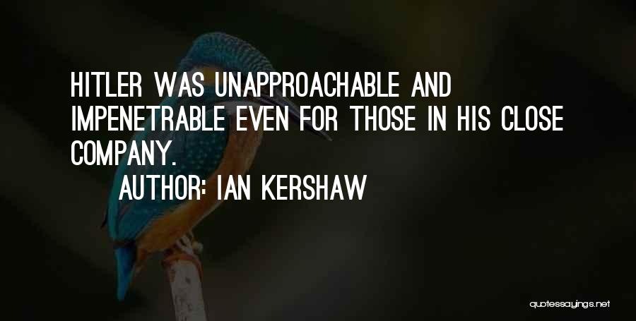 John Steed Umbrella Quotes By Ian Kershaw