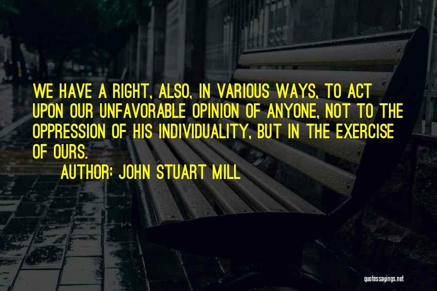 John Stuart Mill Quotes 885446