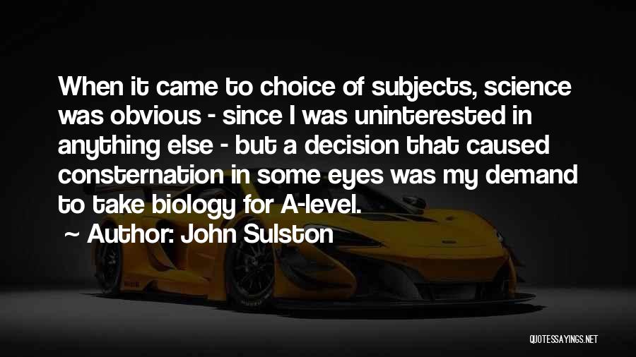 John Sulston Quotes 1699656