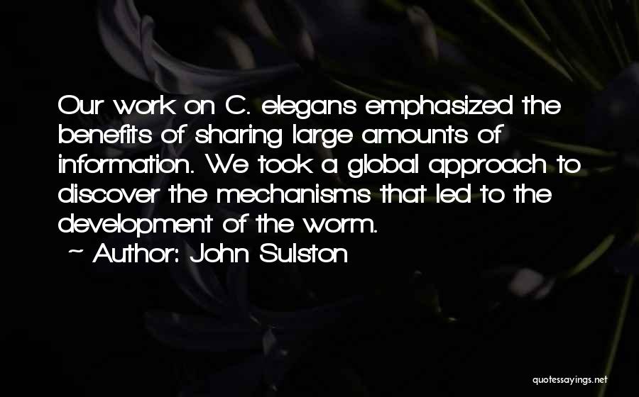 John Sulston Quotes 1757512
