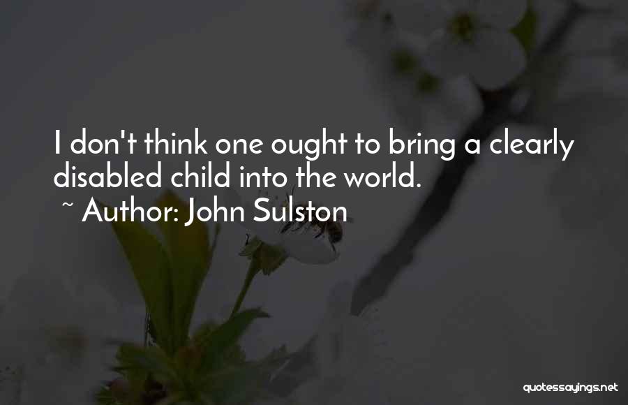 John Sulston Quotes 2167652