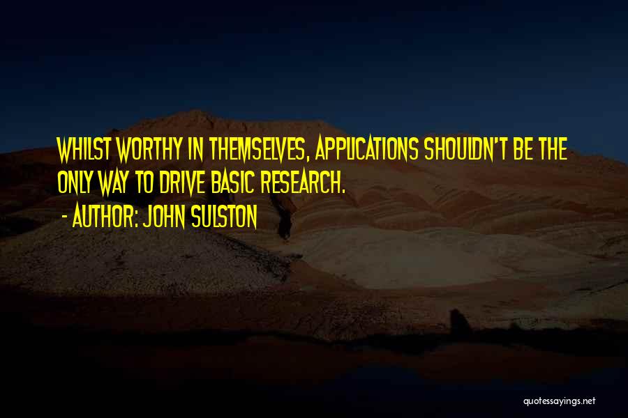 John Sulston Quotes 924669