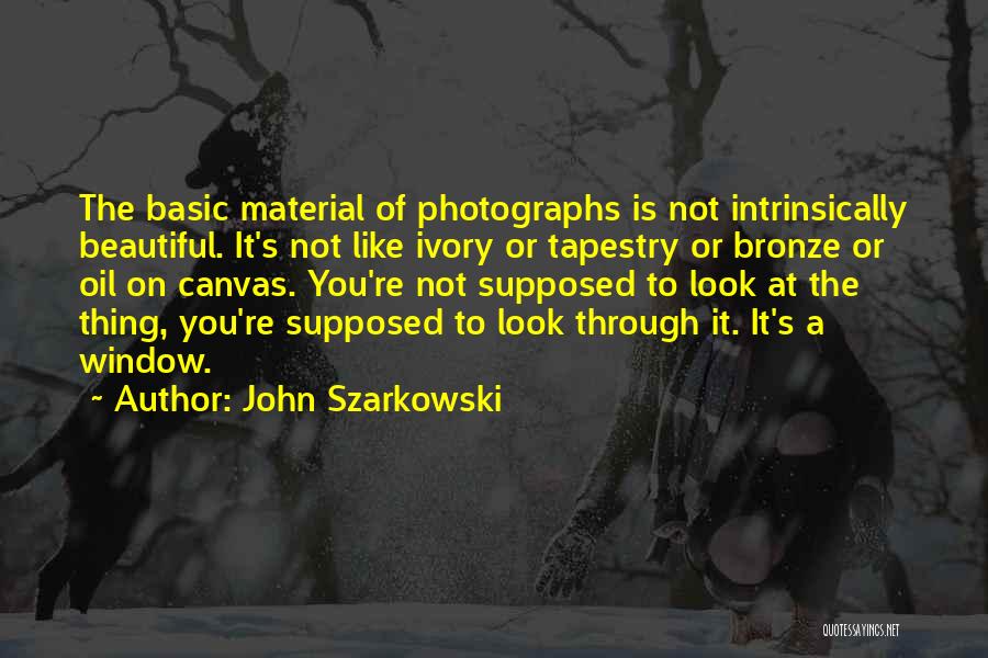 John Szarkowski Quotes 1859455