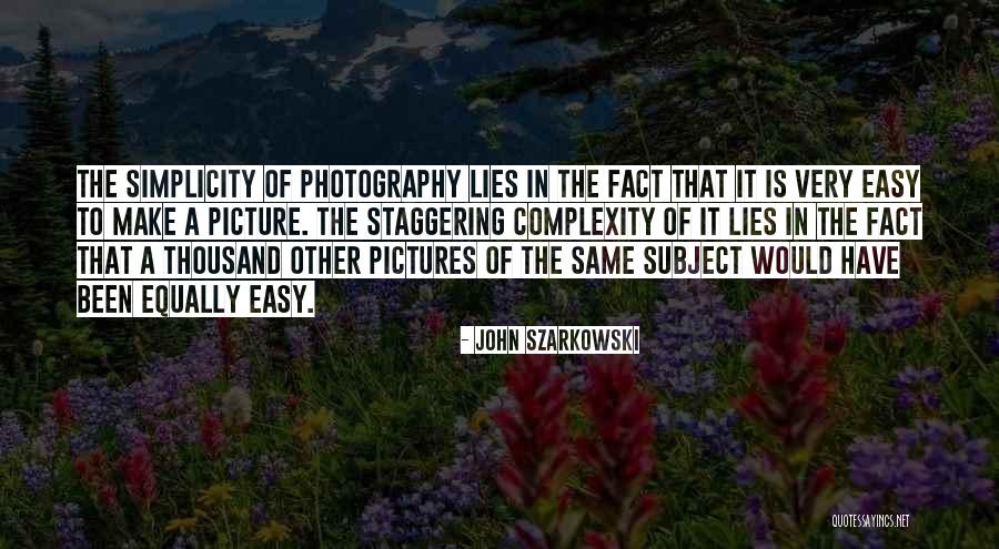 John Szarkowski Quotes 886614