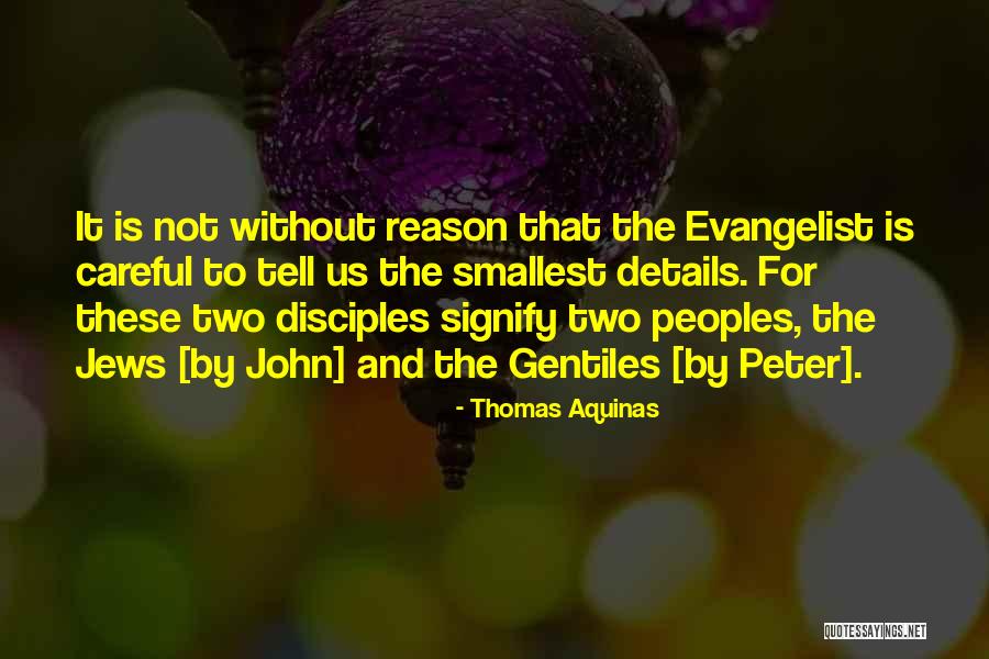 John The Evangelist Quotes By Thomas Aquinas