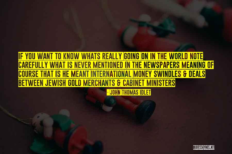 John Thomas Idlet Quotes 261032 John Thomas Idlet Quotes 261032
