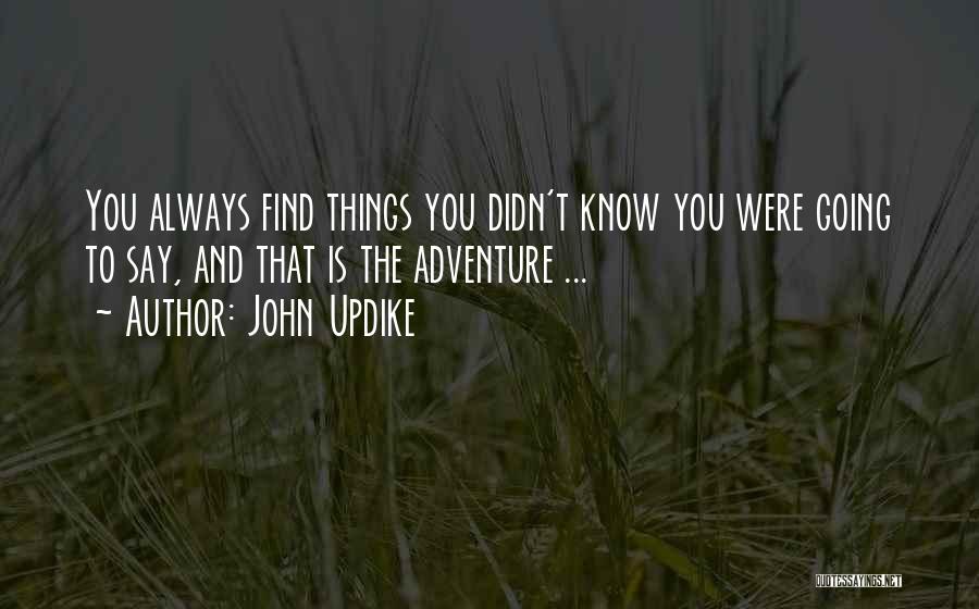 John Updike Quotes 2224029