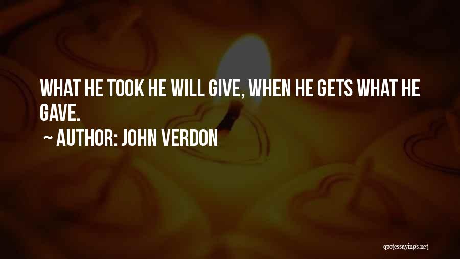 John Verdon Quotes 1837469