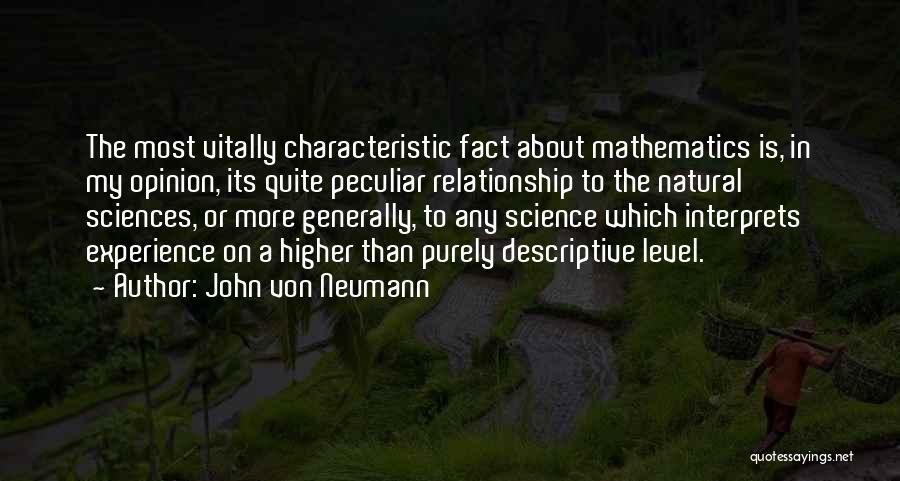 John Von Neumann Mathematics Quotes By John Von Neumann