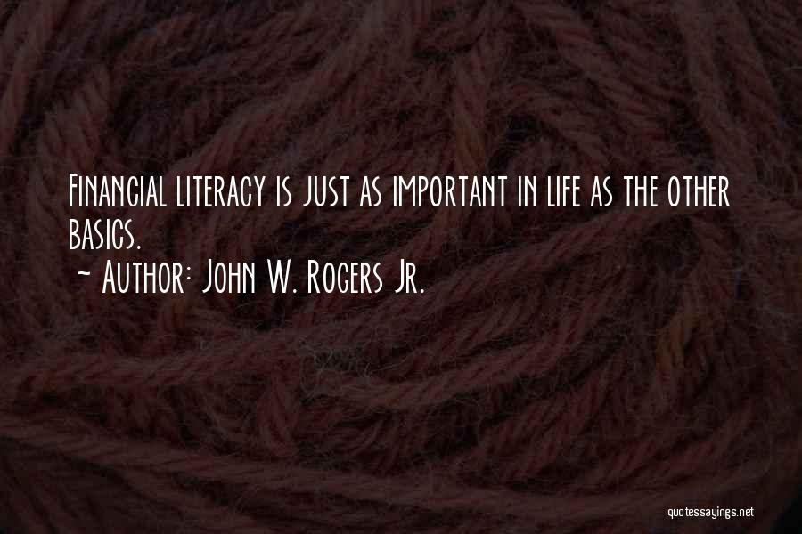 John W. Rogers Jr. Quotes 1466480