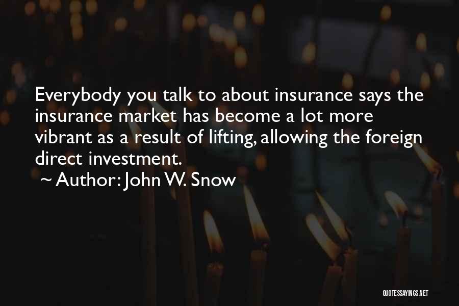 John W. Snow Quotes 1163376