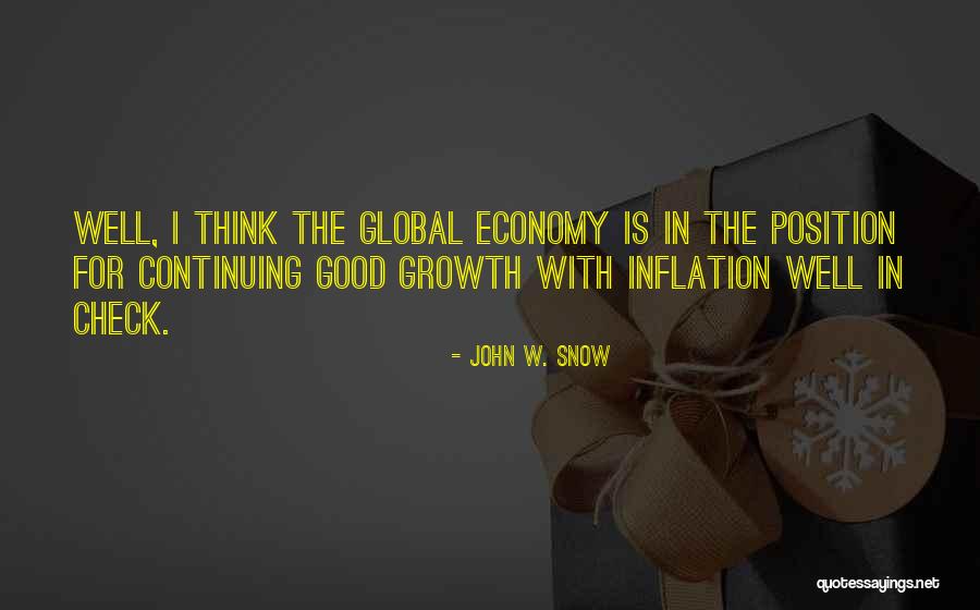 John W. Snow Quotes 1836129