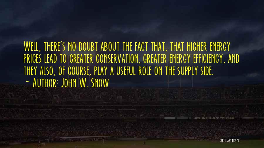 John W. Snow Quotes 2093599