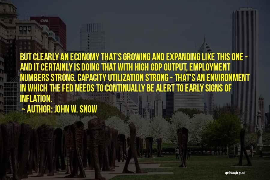 John W. Snow Quotes 2175515