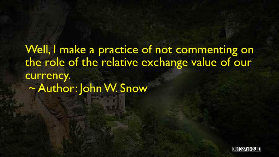 John W. Snow Quotes 258487