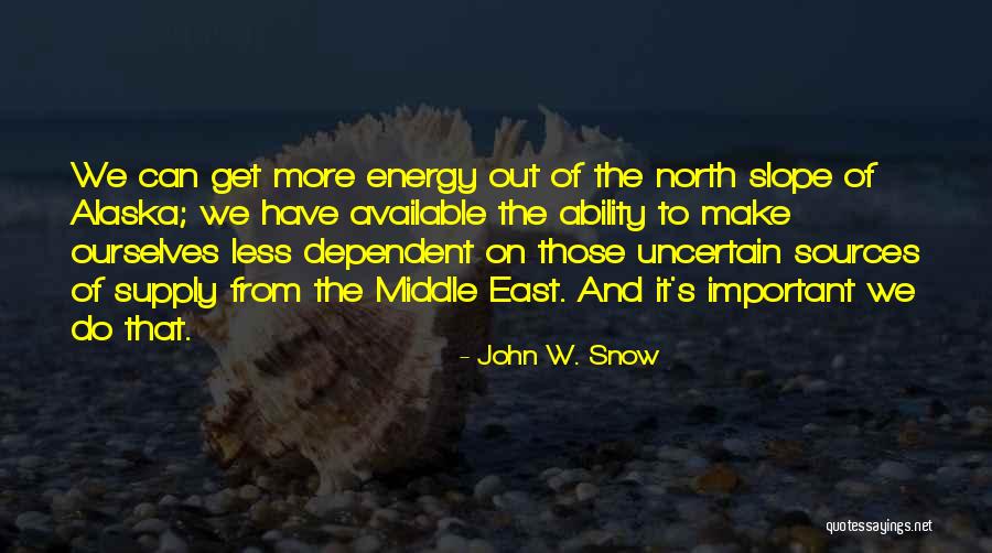 John W. Snow Quotes 527865