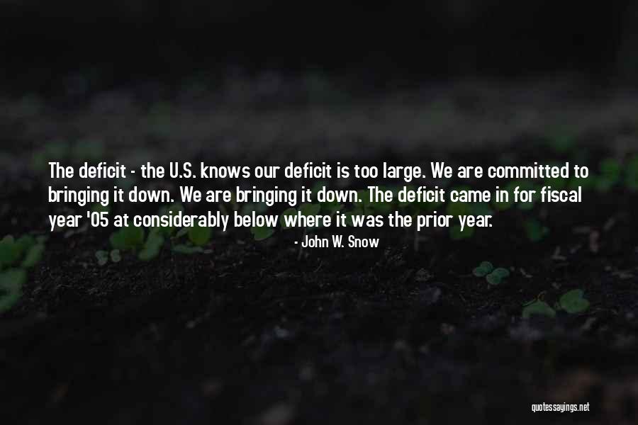 John W. Snow Quotes 722178