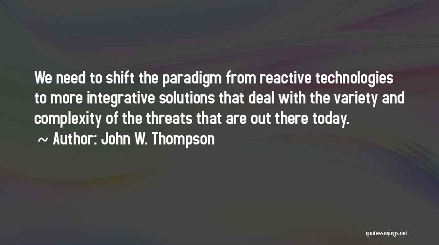 John W. Thompson Quotes 1420729