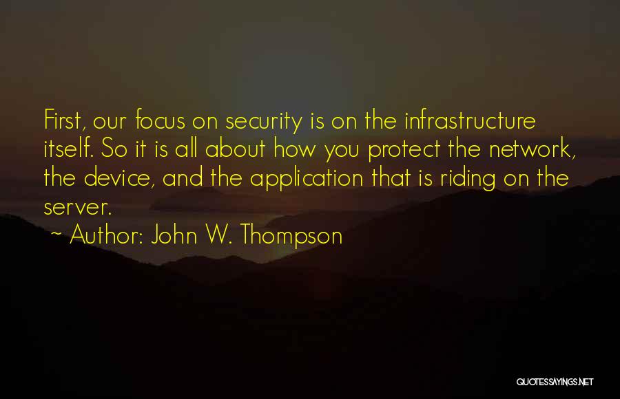 John W. Thompson Quotes 1888016