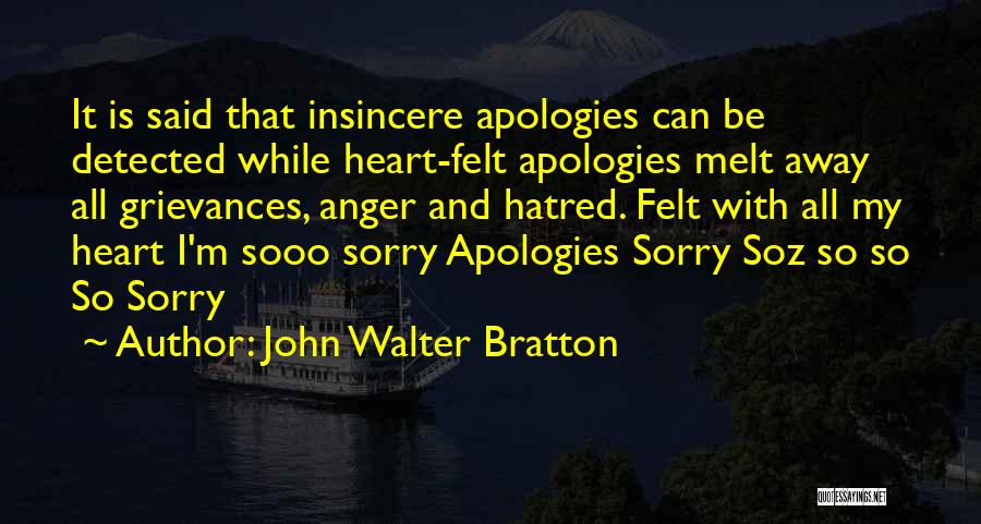 John Walter Bratton Quotes 543534