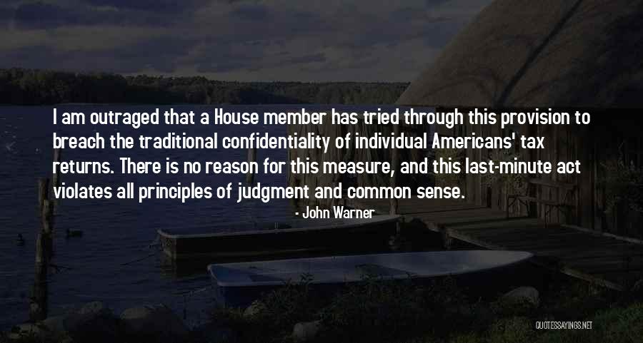 John Warner Quotes 2035373 John Warner Quotes 2035373