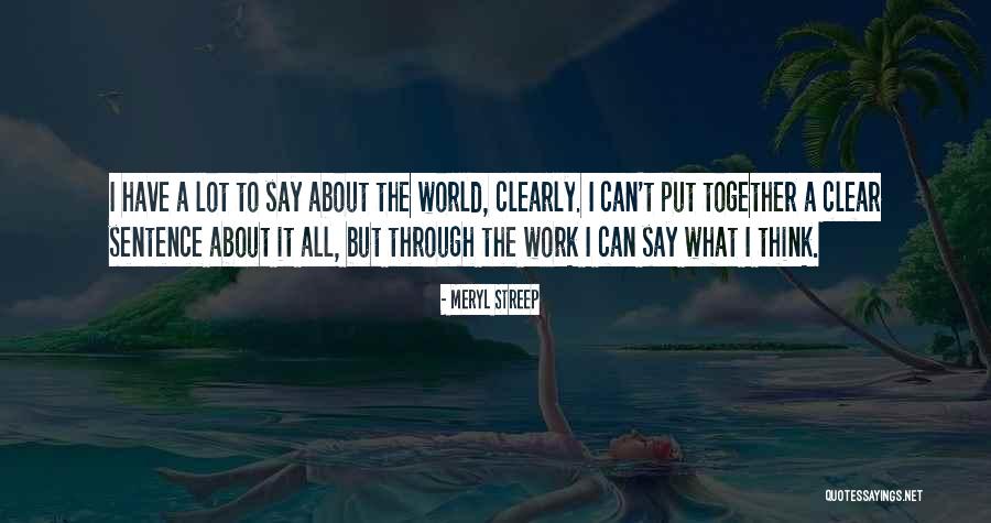 John Wesley Pentecost Quotes By Meryl Streep John Wesley Pentecost Quotes By Meryl Streep