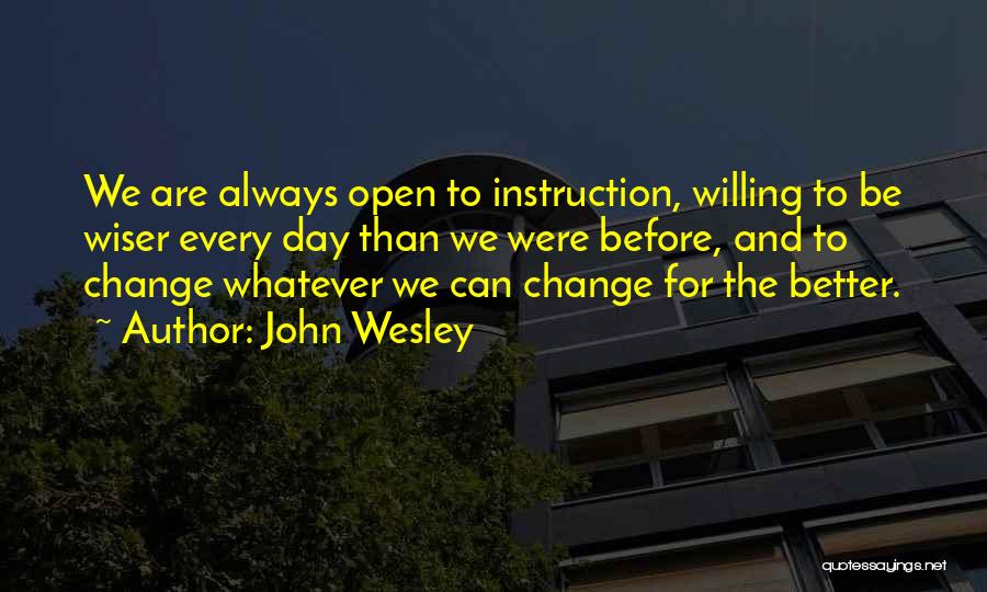 John Wesley Quotes 952704