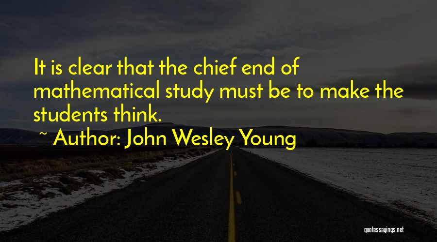 John Wesley Young Quotes 505380