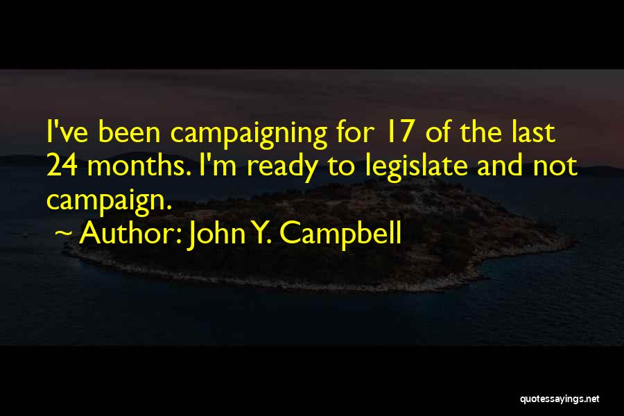 John Y. Campbell Quotes 1014809