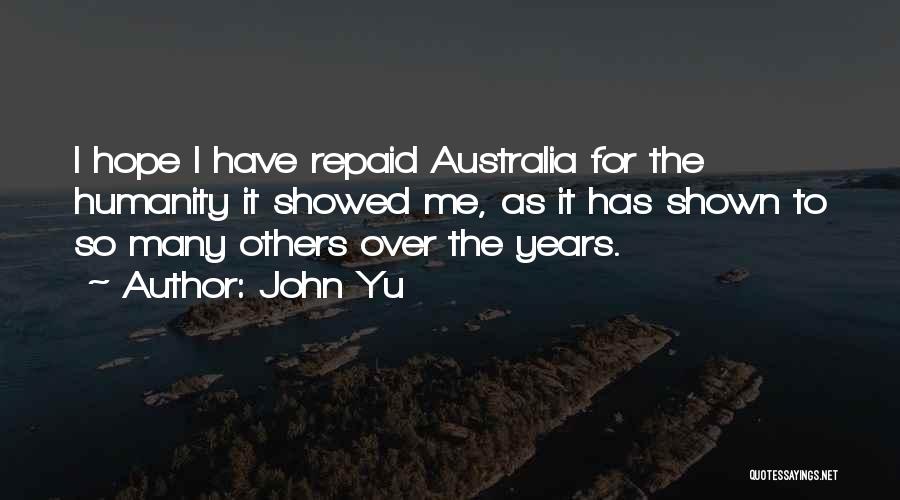 John Yu Quotes 84794