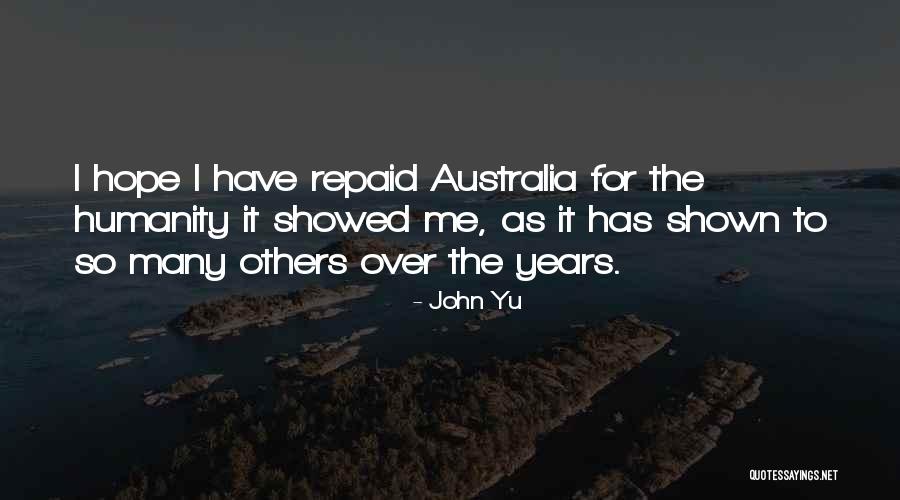 John Yu Quotes 84794