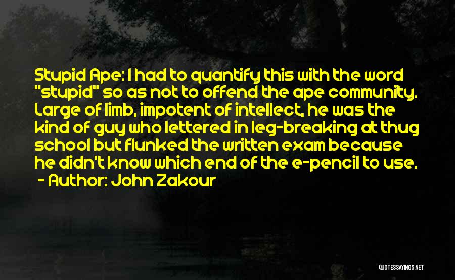 John Zakour Quotes 1454440